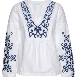 Lascana By Venus Linen Embroidered Summer Too